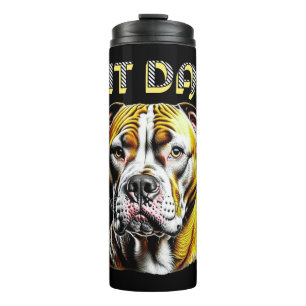 Bouteilles Isothermes Papa Pit Bull Amoureux des chiens