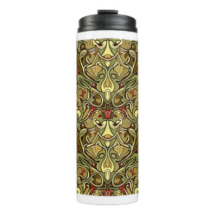 Bouteilles Isothermes Papier peint Art nouveau Tumbler thermique