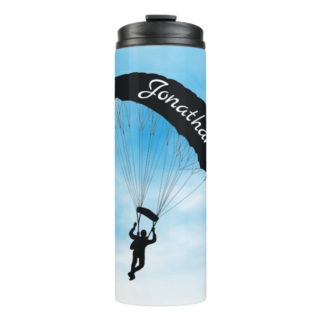Bouteilles Isothermes Parachutisme en Skydiving Design Parachutiste ther (Devant)