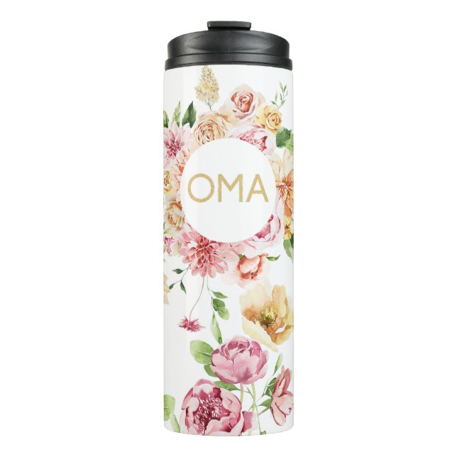 Bouteilles Isothermes Pardon Floral Oma Tumbler (Devant)