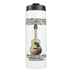 Bouteilles Isothermes paroles de motivation pour guitaristes