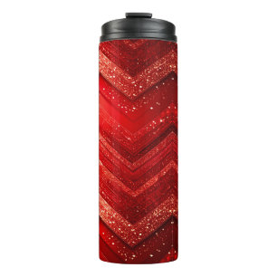 Bouteilles Isothermes Parties scintillant décorative rouge Tumbler therm