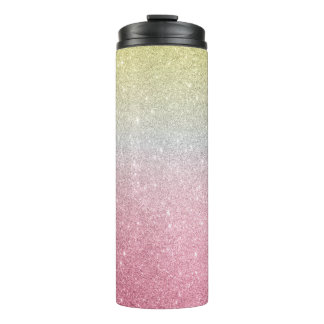 Bouteilles Isothermes Parties scintillant Ombre Thermal Tumbler