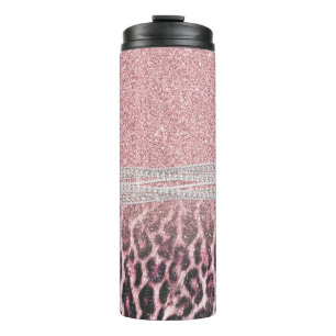 Bouteilles Isothermes Parties scintillant poster de animal Chic Girly Ro