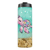 *~* Parties scintillant Whimsical Tortues de mer C