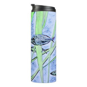 Bouteilles Isothermes Paruline avec conception de poisson de natation