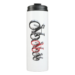 Bouteilles Isothermes Paruline de voyage inspirée du cyclisme 12 oz