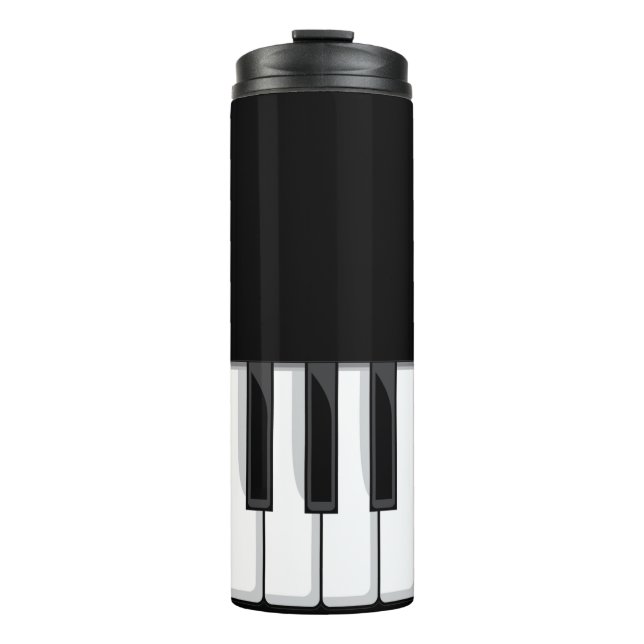 Bouteilles Isothermes Paruline thermale branchée pour piano (Devant)