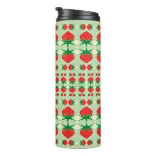 Bouteilles Isothermes Paruline thermale de voyage de fraises