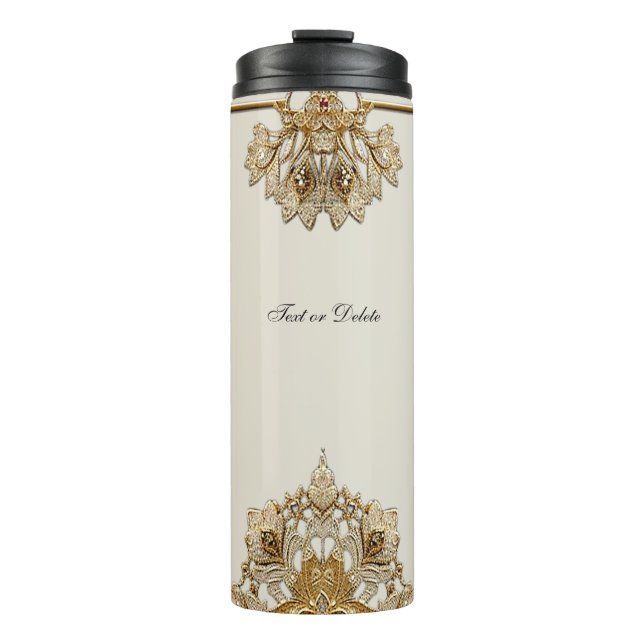 Bouteilles Isothermes Paruline thermale dorée (Devant)