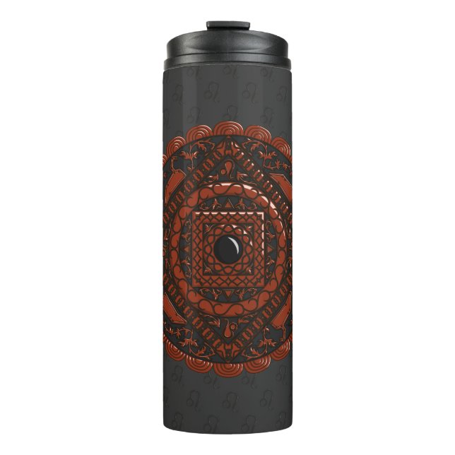 Bouteilles Isothermes Paruline thermale Leo Mandala (Devant)