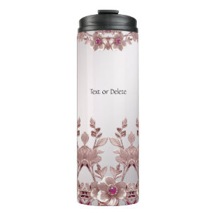 Bouteilles Isothermes Paruline thermale rose ornée