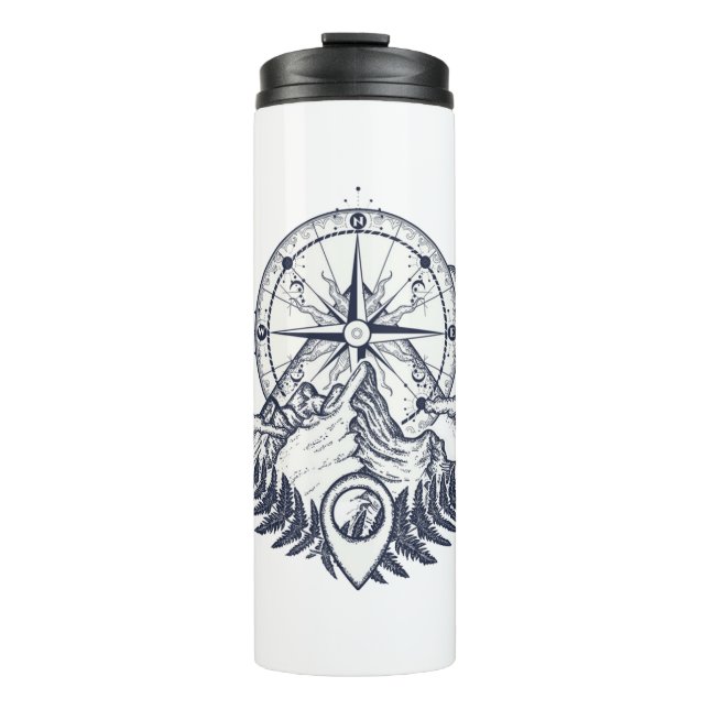 Bouteilles Isothermes Paruline thermique (Devant)