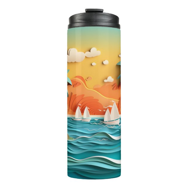 Bouteilles Isothermes Paruline thermique (Devant)