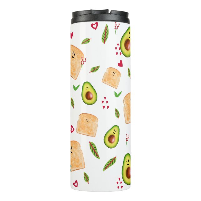 Bouteilles Isothermes Paruline thermique à toast Avocado (Dos)