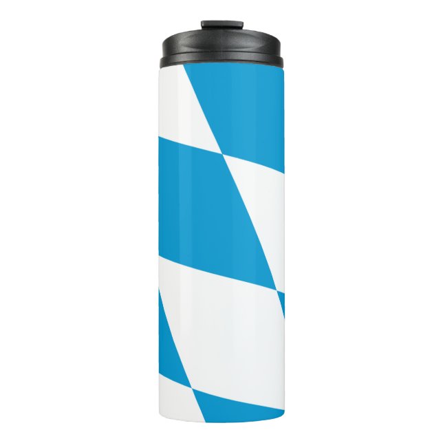 Bouteilles Isothermes Paruline thermique avec drapeau de Bavière, Allema (Devant)