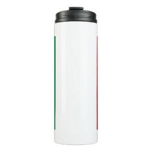 Bouteilles Isothermes Paruline thermique avec drapeau d'Italie