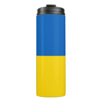 Paruline thermique avec drapeau d'Ukraine
