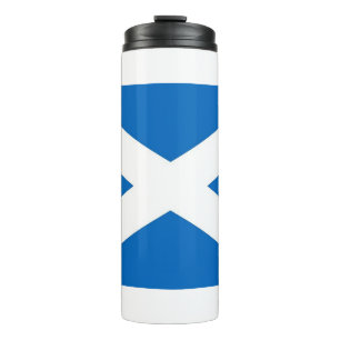 Bouteilles Isothermes Paruline thermique avec drapeau écossais