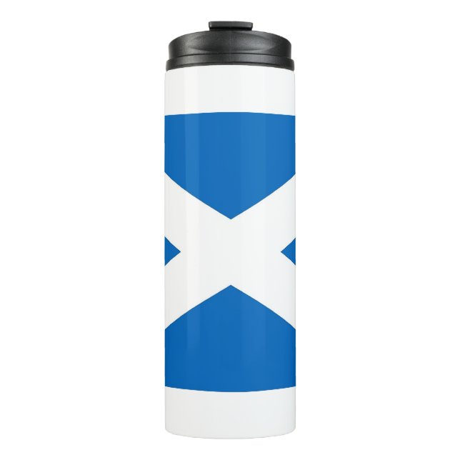 Bouteilles Isothermes Paruline thermique avec drapeau écossais (Devant)