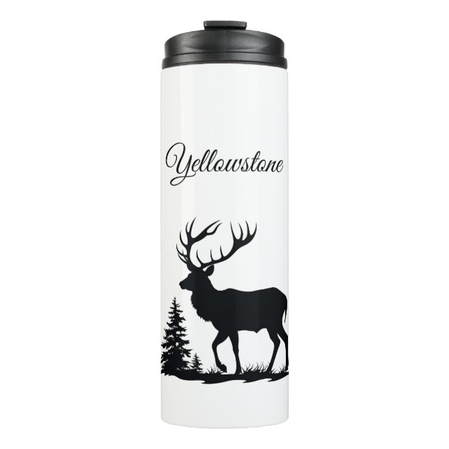 Bouteilles Isothermes Paruline thermique - Elk de Yellowstone (Devant)