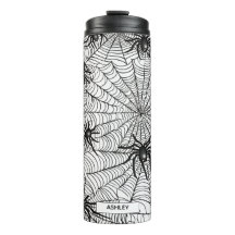 Paruline thermique Halloween Spider Web personnali