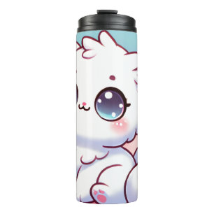 Bouteilles Isothermes Paruline thermique Kawaii Cat