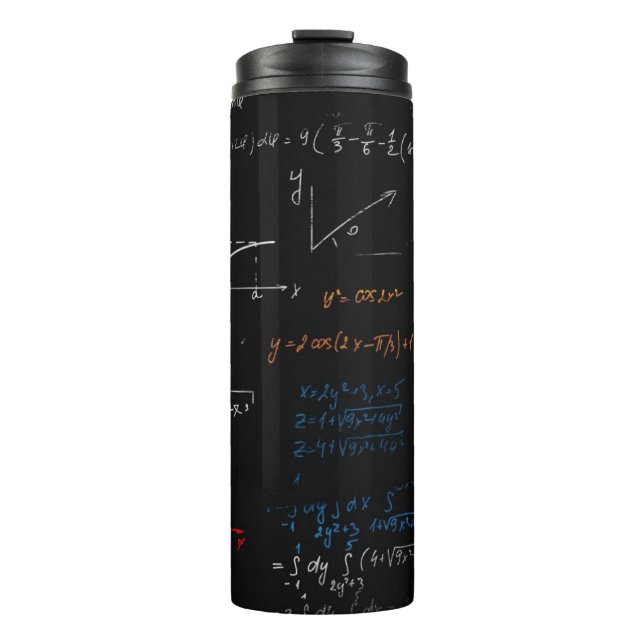 Bouteilles Isothermes Paruline thermique mathématique (Devant)