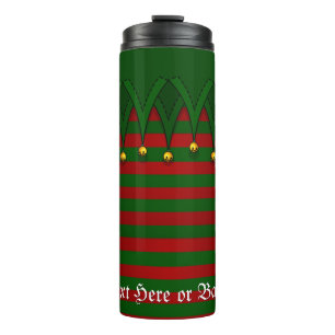 Bouteilles Isothermes Paruline thermique personnalisée de Noël