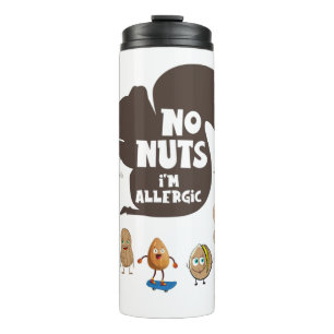 Bouteilles Isothermes Pas de noix Je suis Allergic Peanut Sensibilisatio