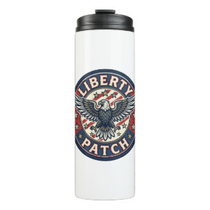 Bouteilles Isothermes Patch de liberté Patriote Broderie