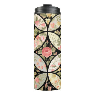 Bouteilles Isothermes patchwork motif floral