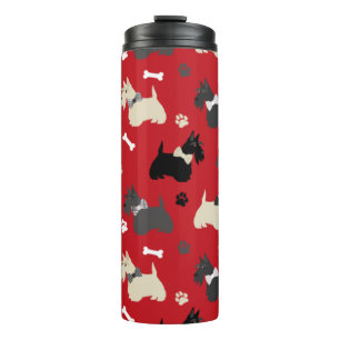 Bouteilles Isothermes Pâtes et os de Terrier écossais