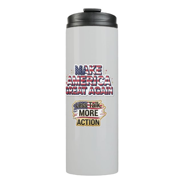 Bouteilles Isothermes Patriotic Peace Decal (Devant)