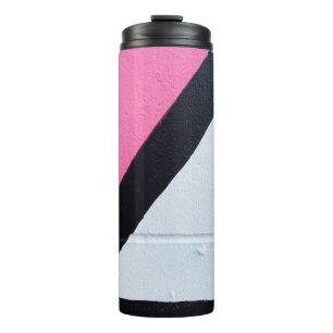 Bouteilles Isothermes Pavé en béton rose, blanc et rose