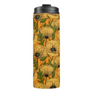 Bouteilles Isothermes Pavot jaune thermo-tumbler