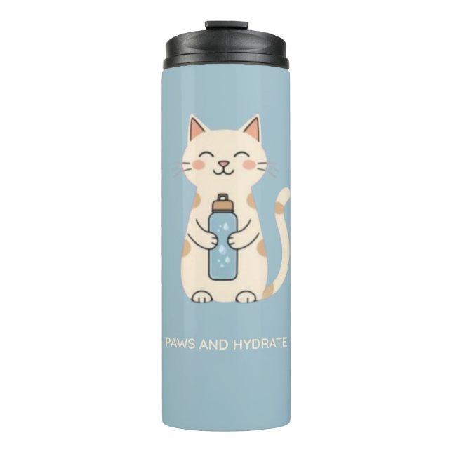 Bouteilles Isothermes Paws and Hydrate Thermal Tumbler (Devant)