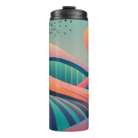 Paysage des collines du Kaleidoscope
