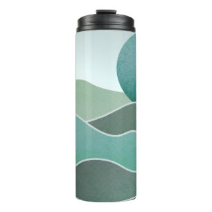 Bouteilles Isothermes Paysage du monde Turquoise
