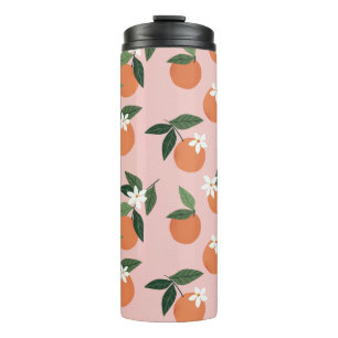 Bouteilles Isothermes Peach Orange Juice Motif