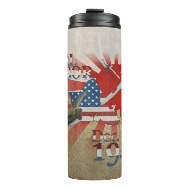 Bouteilles Isothermes Pearl Habor 7 décembre 1941 (Devant)