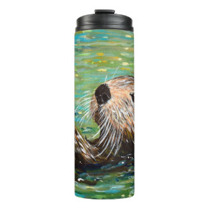Bouteilles Isothermes Peinture de la Loupe de mer