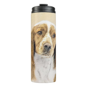 Bouteilles Isothermes Peinture d'espagnol Welsh Springer - Art original 