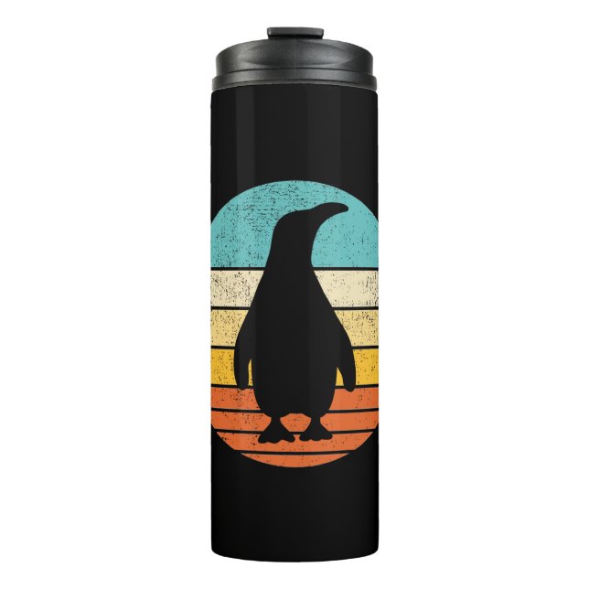 Bouteilles Isothermes Penguin Retro Vintage Sunset (Devant)