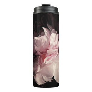 Bouteilles Isothermes Peony Dark Wall : Peony Flower Design