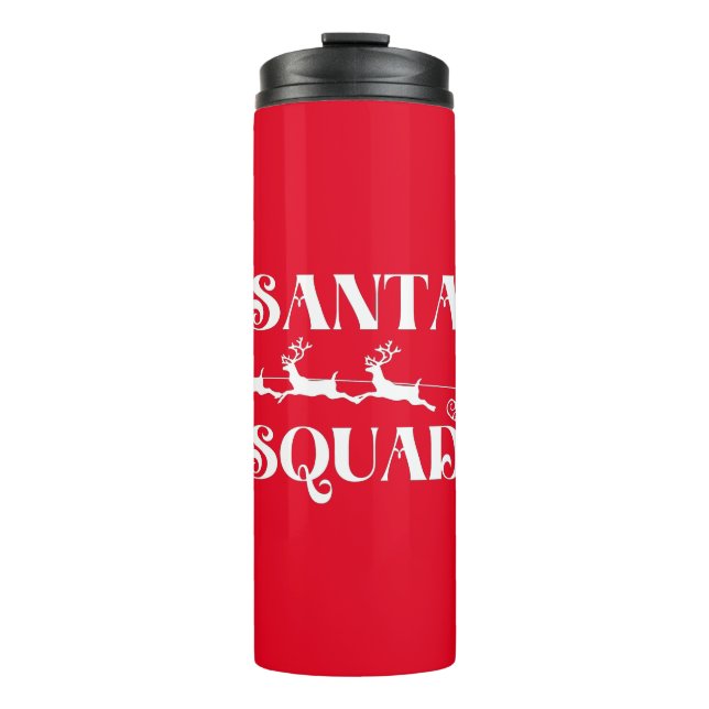 Bouteilles Isothermes Père Noël Squad Noël (Devant)