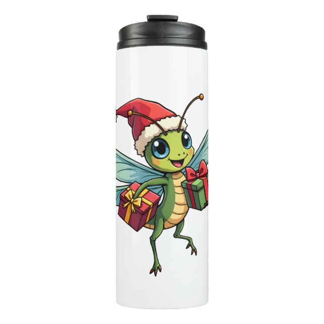 Bouteilles Isothermes Père Noël's Dragonfly Helper (Devant)