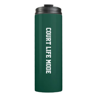 Bouteilles Isothermes Personalized Tennis Travel Mug – Court Life Mode  