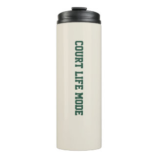 Bouteilles Isothermes Personalized Tennis Travel Mug – Court Life Mode