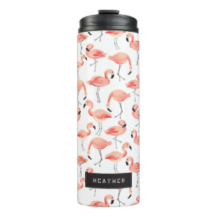 Bouteilles Isothermes Personnalisé   FLAMANT ROSE